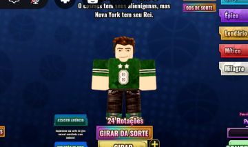 Conta de Roblox focada em alguns joguinhos