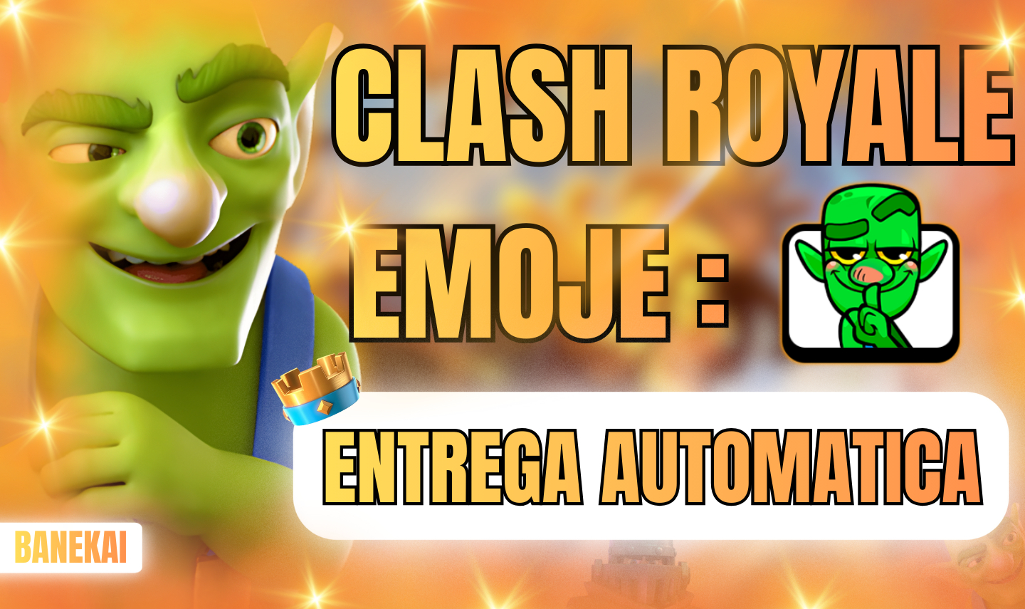 CLASH ROYALE TODOS OS EMOJES NO MOMENTO - [ENTREGA AUTOMATICA]