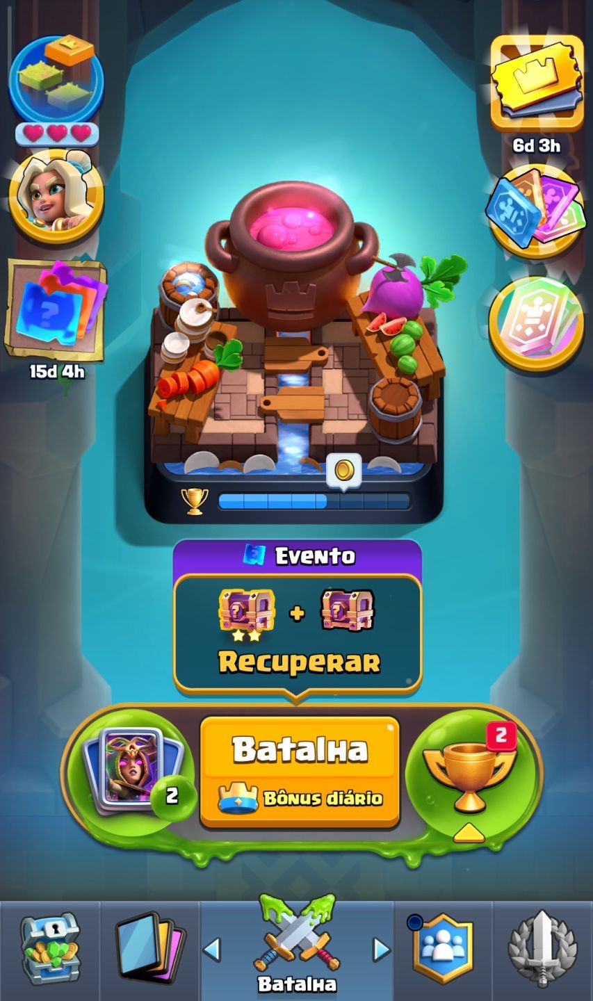 Conta de Clash Royale arena 16