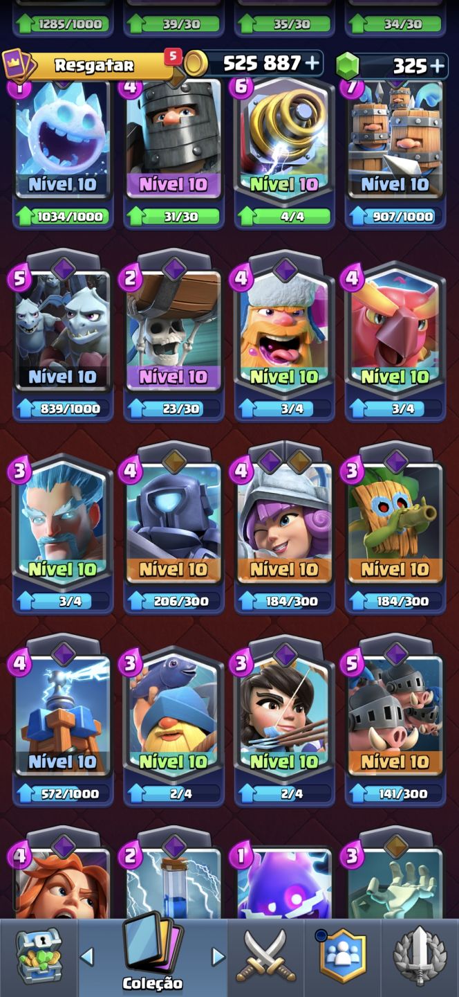 Conta Clash Royale 10k+ Troféus