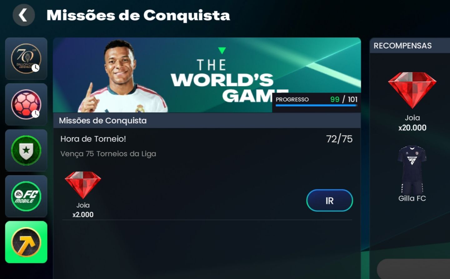 CONTA FC MOBILE - GER 128