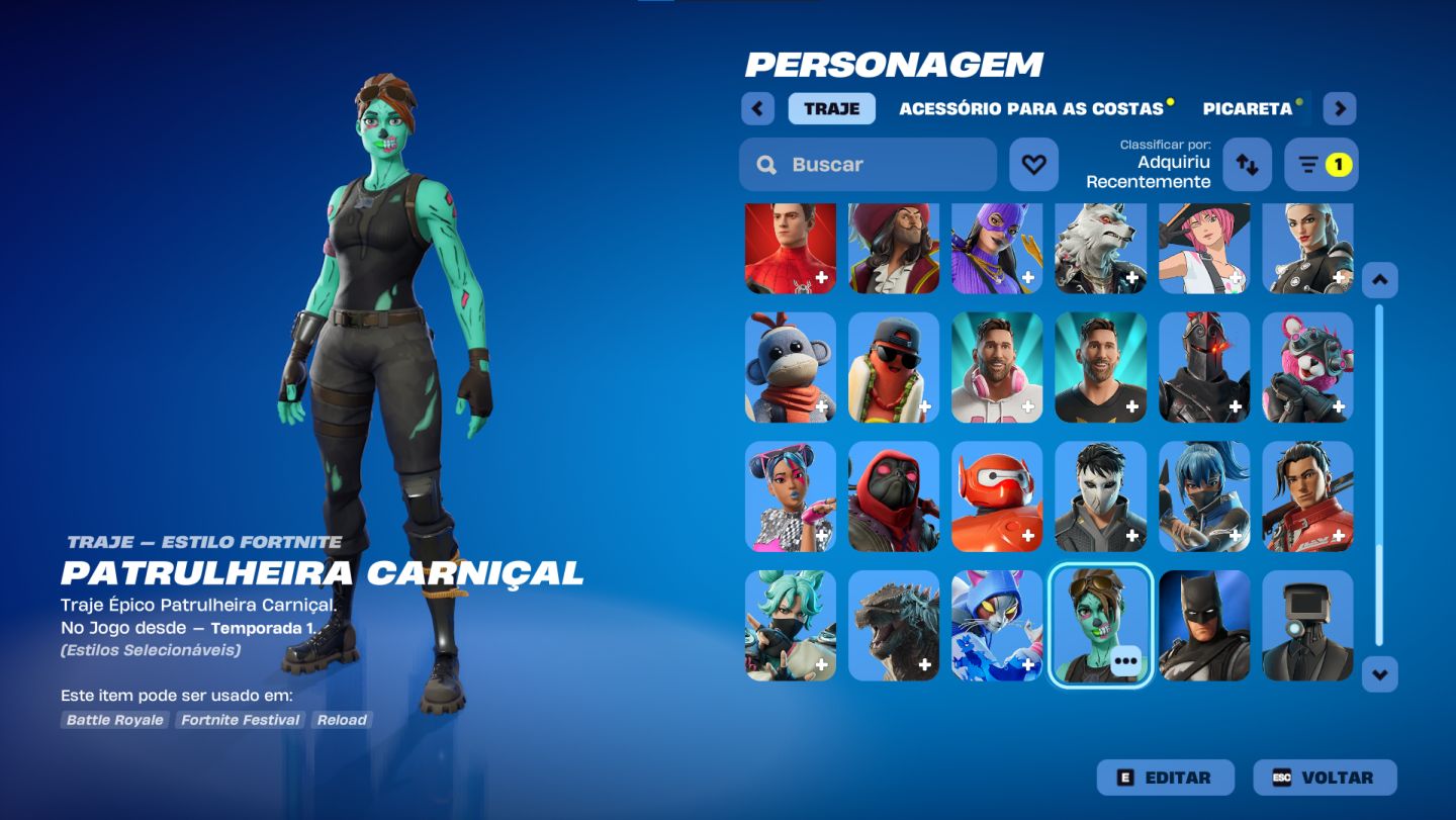 Conta Full Acesso Fortnite 90 Skins Boas