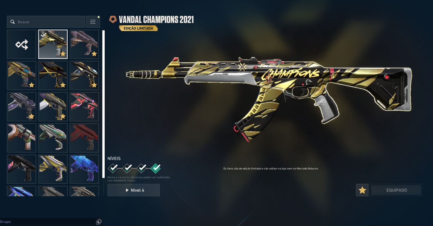 Conta Riot (Valorant e LoL) com alto investimento! Skins muito raras no Valorant