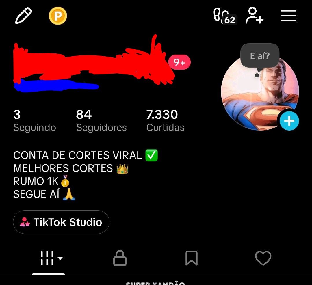 CONTA DO TKK NOVA JÁ COM MAIS DE 7000 CURTIDAS