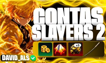 CONTAS SLAYERS 2 - DEMON ART/RESPIRAÇÃO/EQUIPAMENTOS (ENTREGA AUTOMATICA)