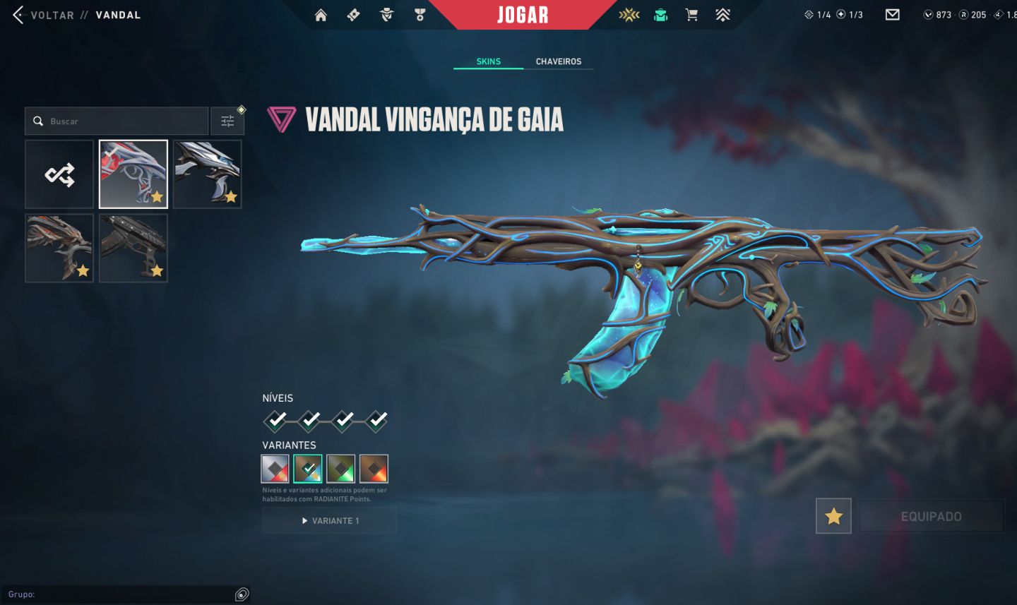 CONTA VALORANT EX RADIANT