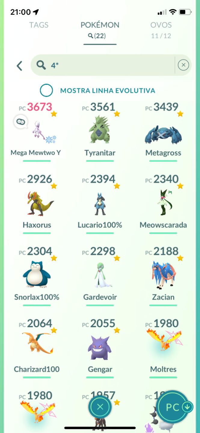 Conta lvl 53