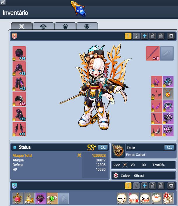 Conta Grand Chase Classic 4 Personagens | 1KK+ LEVEL 283