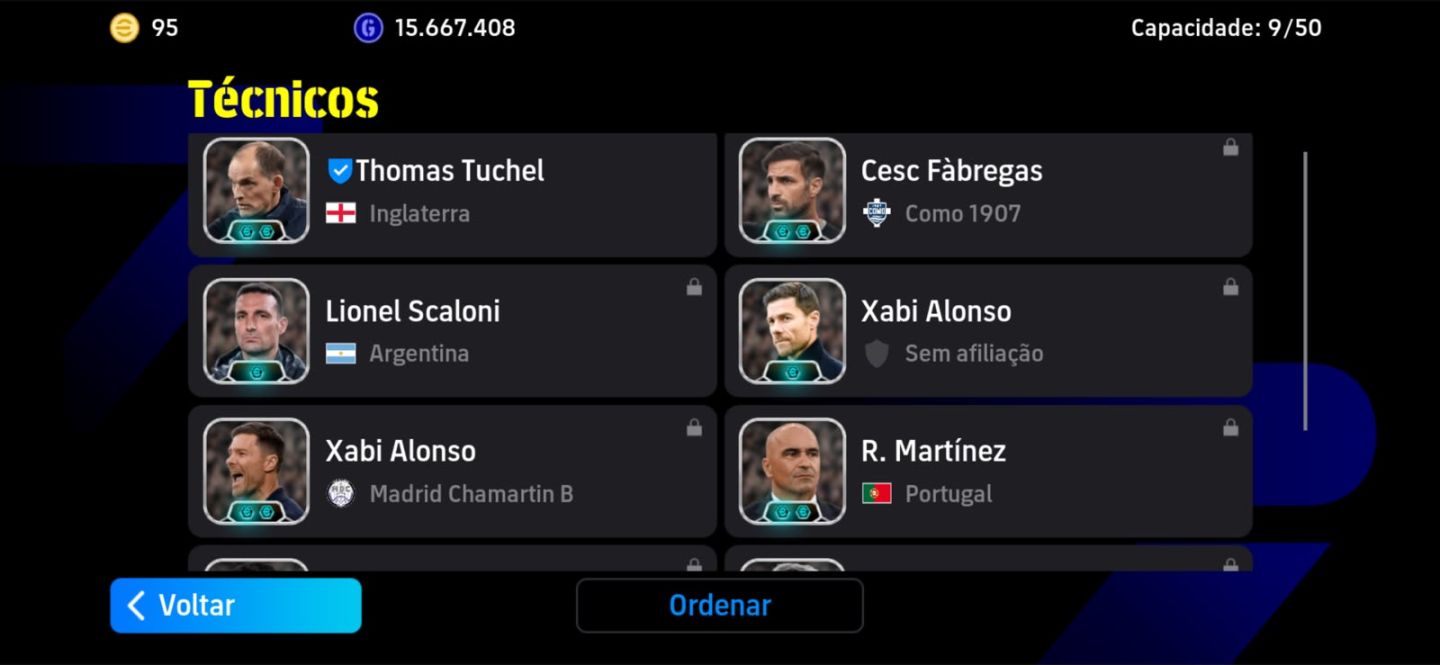 CONTA TOP/ENDGAME EFOOTBALL - FORÇA COLETIVA 3300+