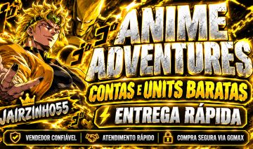 LOJA ANIME ADVENTURES | UNITS RARAS! (VALOR NEGOCIAVEL)