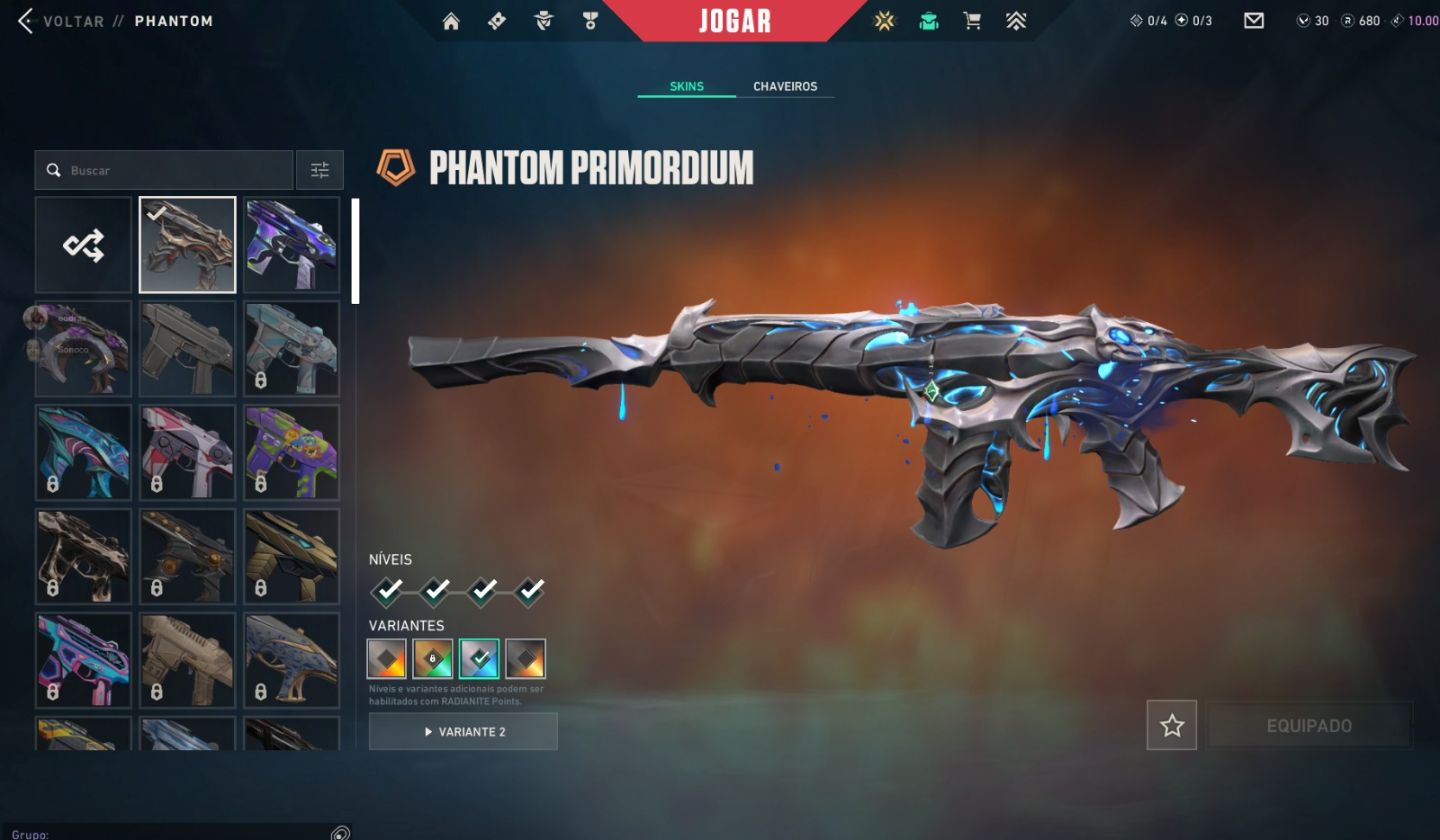 Conta Valorant Ascendente. NIvel 186. Com Skins. Full acesso