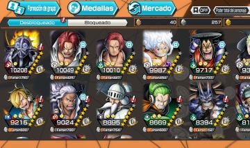 Conta focado em dois shanks e Luffy nika V2 80+