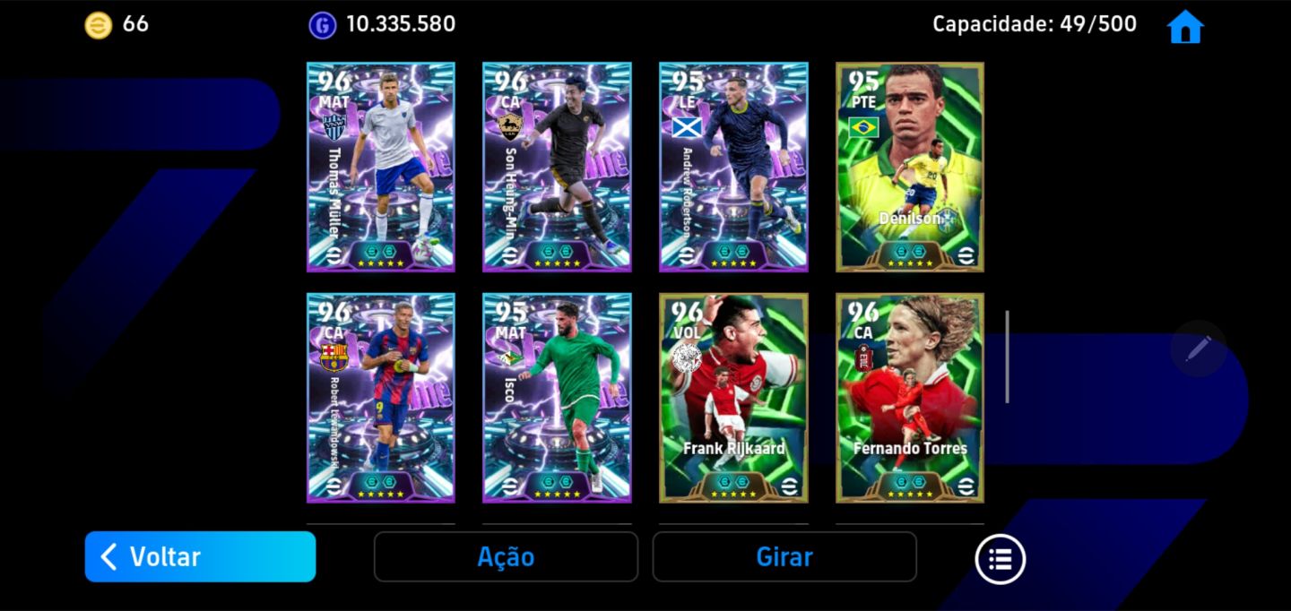 CONTA DE eFOOTBALL