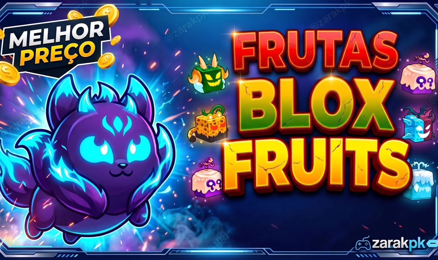 Mais Barato/Fruta Física Blox Fruits (Control, Dragon, Kitsune)(roblox)