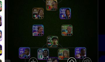 Conta eFootball 3212 De Força Coletiva CR7 108 + Del Piero 108