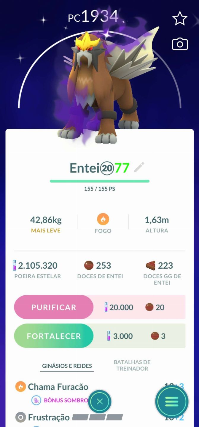 Pokémons - POKÉMON GO (NÃO É CONTA)