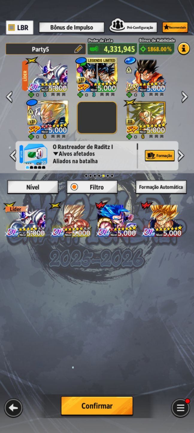 Conta com vários personagens principais!