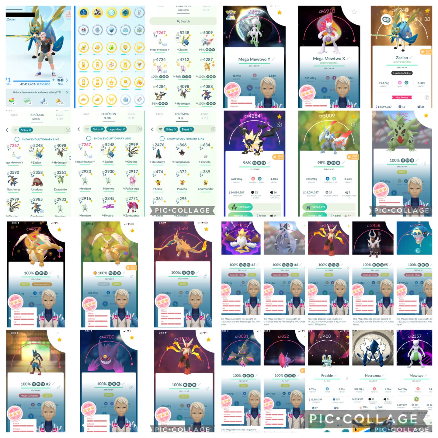 CONTA LVL 71 DE POKEMON GO