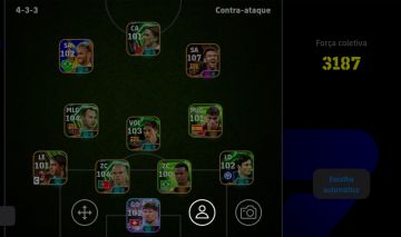 Conta de efootball com messi 108