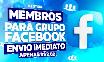 MEMBROS PARA GRUPOS FACEBOOK [ENVIO RAPIDO] + BRINDE