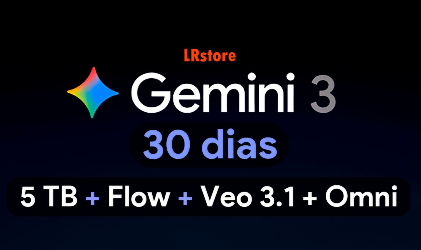 Gemini 3 Pro + 5TB + Veo 3.1 + Flow + Omni Flash - 30 Dias