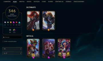 Conta de Valorant (Desde o beta) e League of Legends (Desde 2015)-Diversas skins