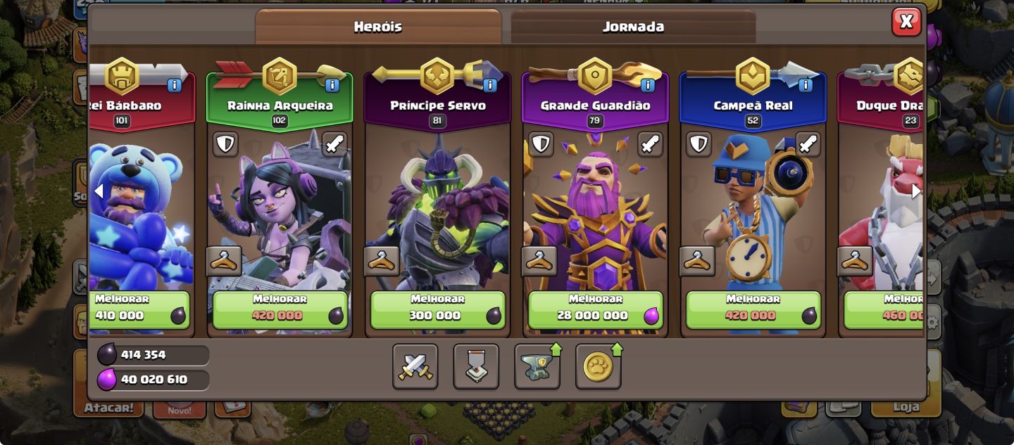 Conta Clash of Clans CV18 quase FULL