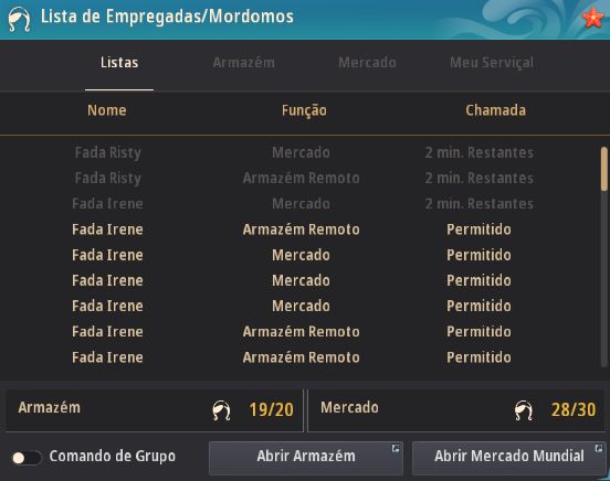 Conta BDO SA Dia 1 | 751 GS (326/425) | T10 + 3 T9 | Fada Full | 47 Empregadas