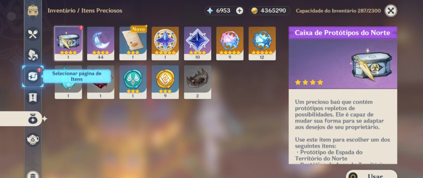 (NA)VENTI+GANYU+MONA+2 ARMA T5+XIANGLING C6 6.9K GEMAS+21 GIROS
