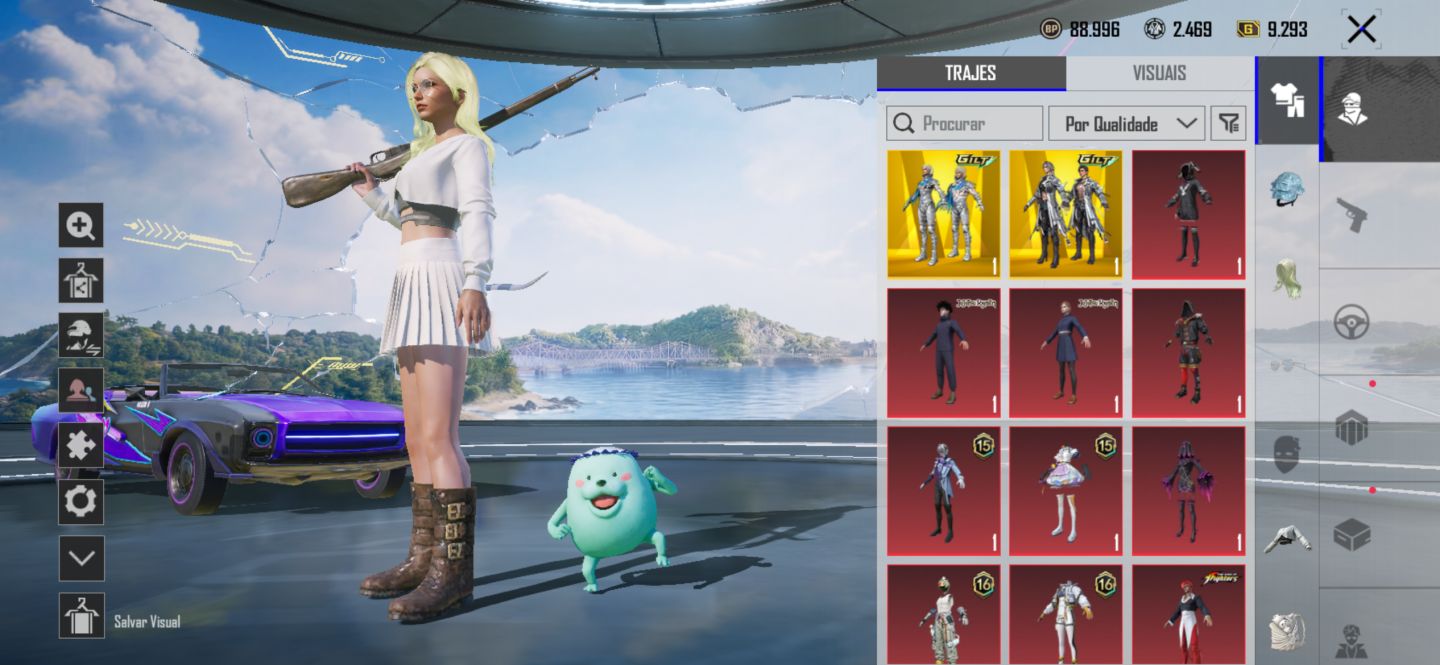 Conta Pubg móbile global