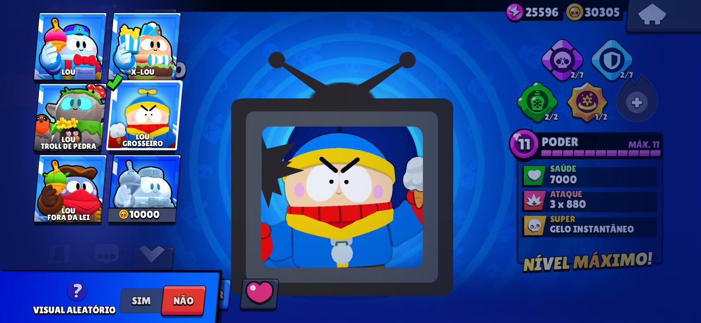 Brawl Stars skins antigas