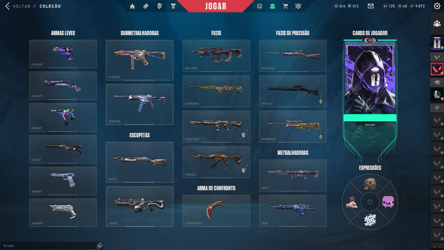 CONTA FULL ACESSO - LVL 180 - FULL SKIN