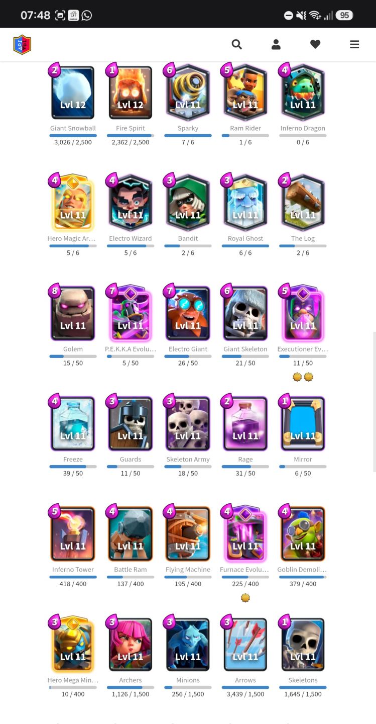 Conta de clash