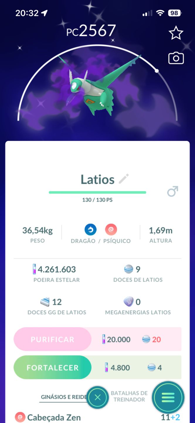 Conta Pokémon Go, MewTwo de armadura, mais de 100 shinys e shundos et.