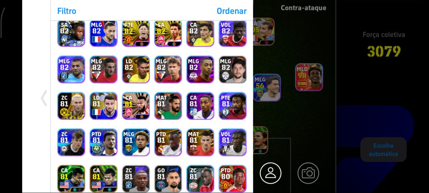 Conta Efootball Mobile 26 | Força 3105 | Epicos, Showtimes e Bigtime