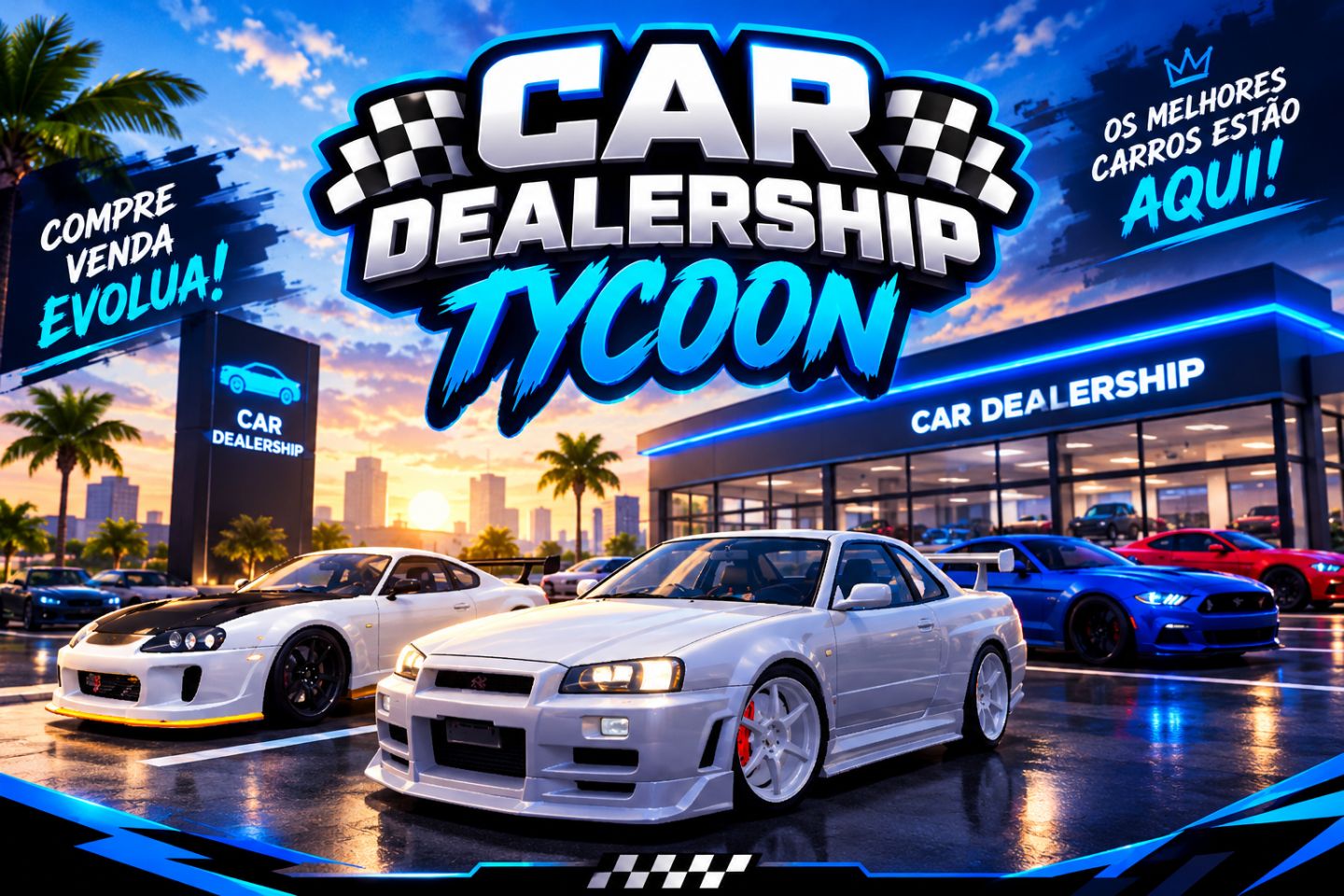 Car Dealership Tycoon-CARROS-TOKENS-|(PROMOÇÃO 20%)-VARIOS ITENS! APROVEITE JÁ!
