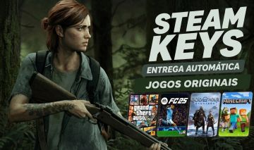 KEYS ORIGINAL ATIVADOS NA SUA CONTA STEAM - GLOBAL + BRINDE - (PROMOÇÃO)