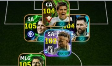 CONTA EFOOTBALL RARA! NEY BLITZ + MESSI DA COPA + VILLA + MATTHAUS E++
