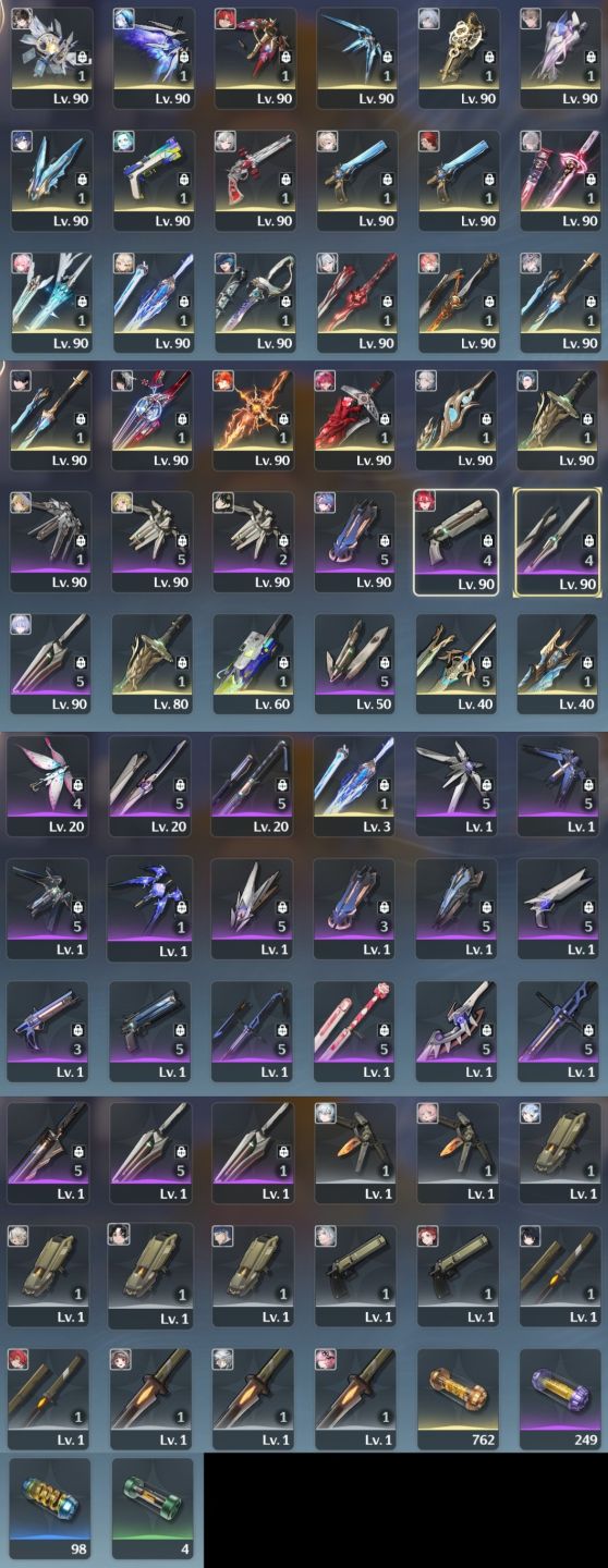 Conta Whale End Game | 24 Limitados | 19 Armas Ass. | Camellya S2R1 e muito mais