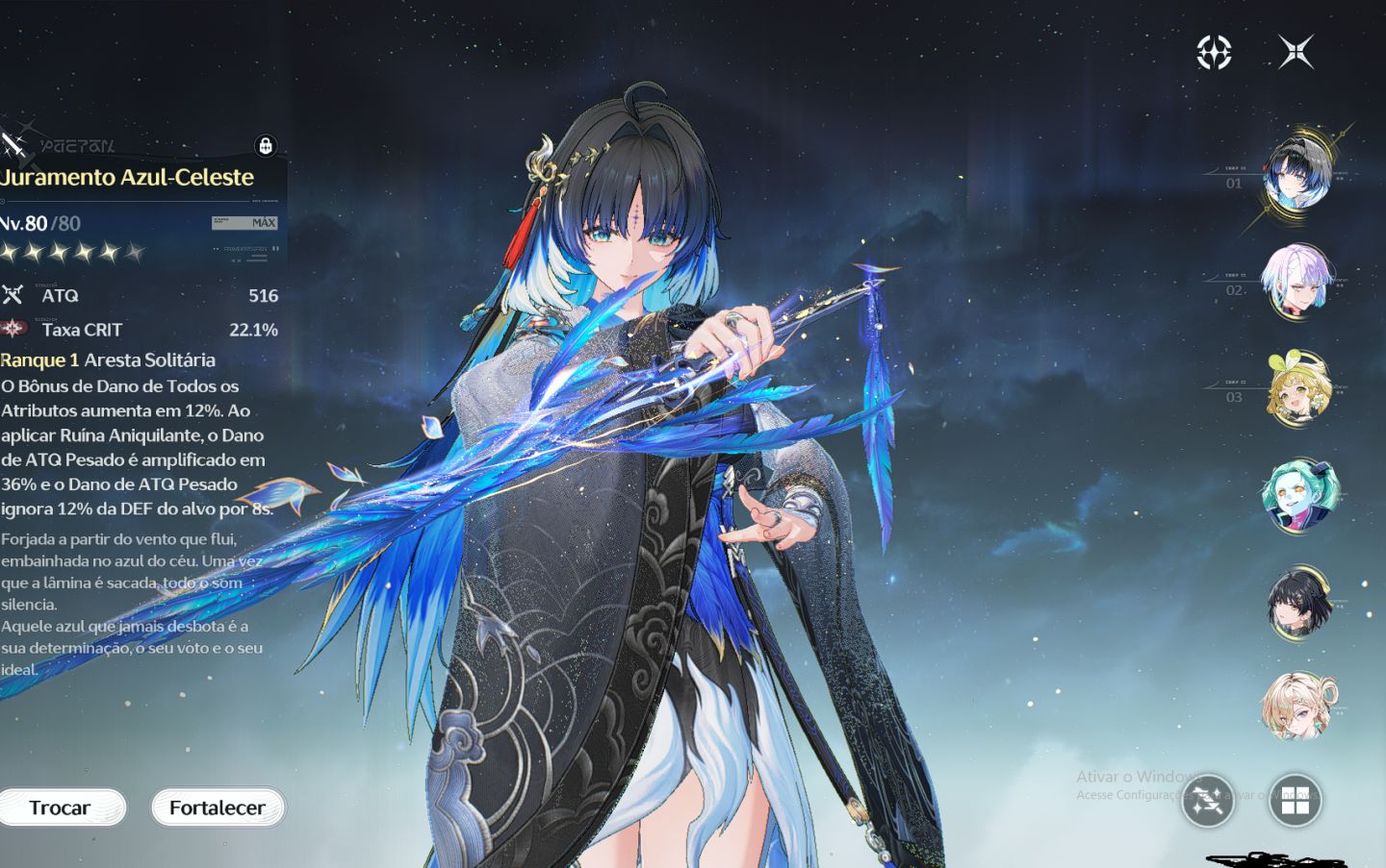 Wuthering Waves |YangYang S2+ Arma Assinatura Lynae,Changli.Lucy,Verina ,rebecca