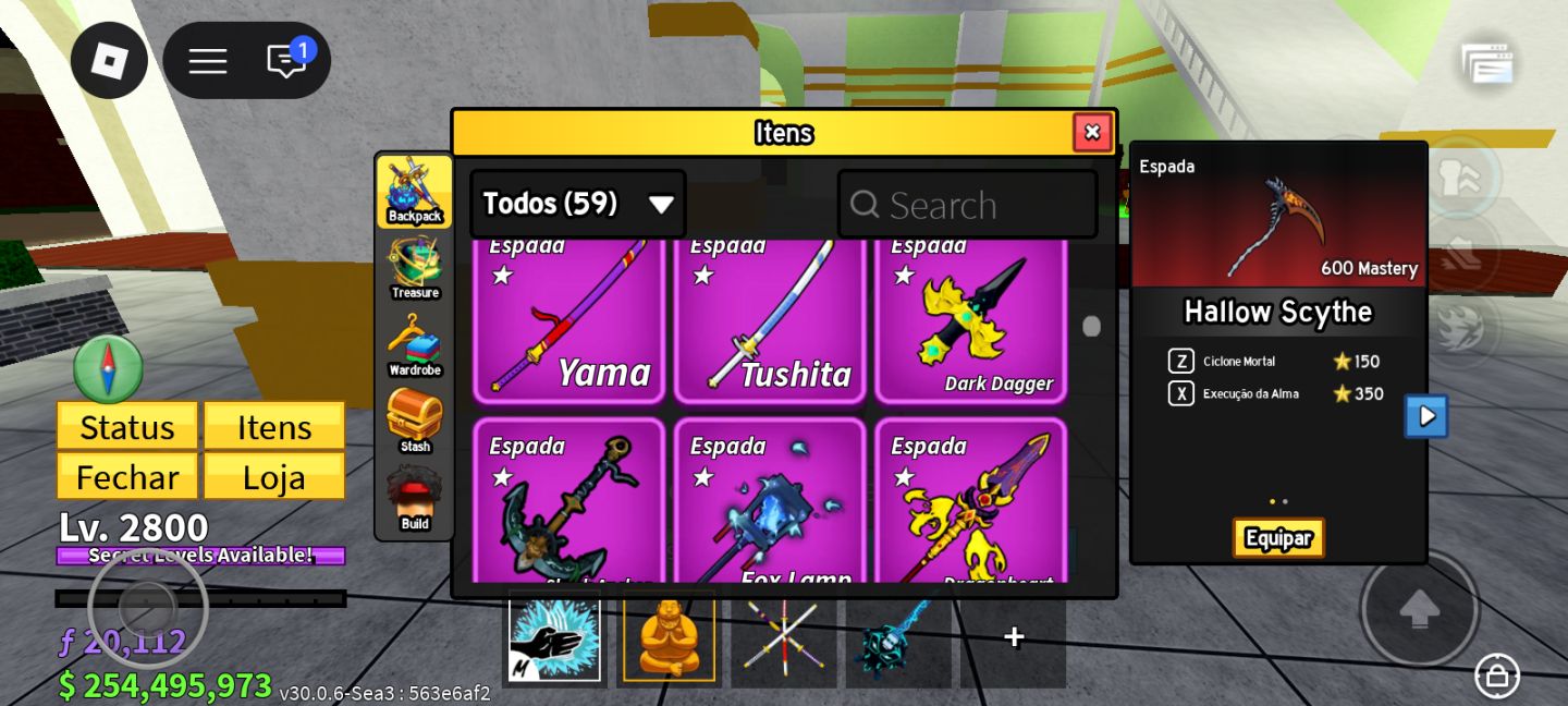 Conta Blox Fruits | Dragon Perm, Ice Perm + Todas Raças V4 Full
