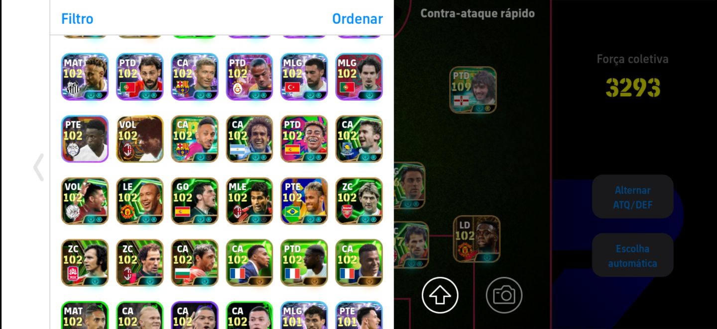 Conta EFOOTBALL extremamente boa
