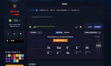 CONTA GAMERSCLUB LEVEL 14 CS2
