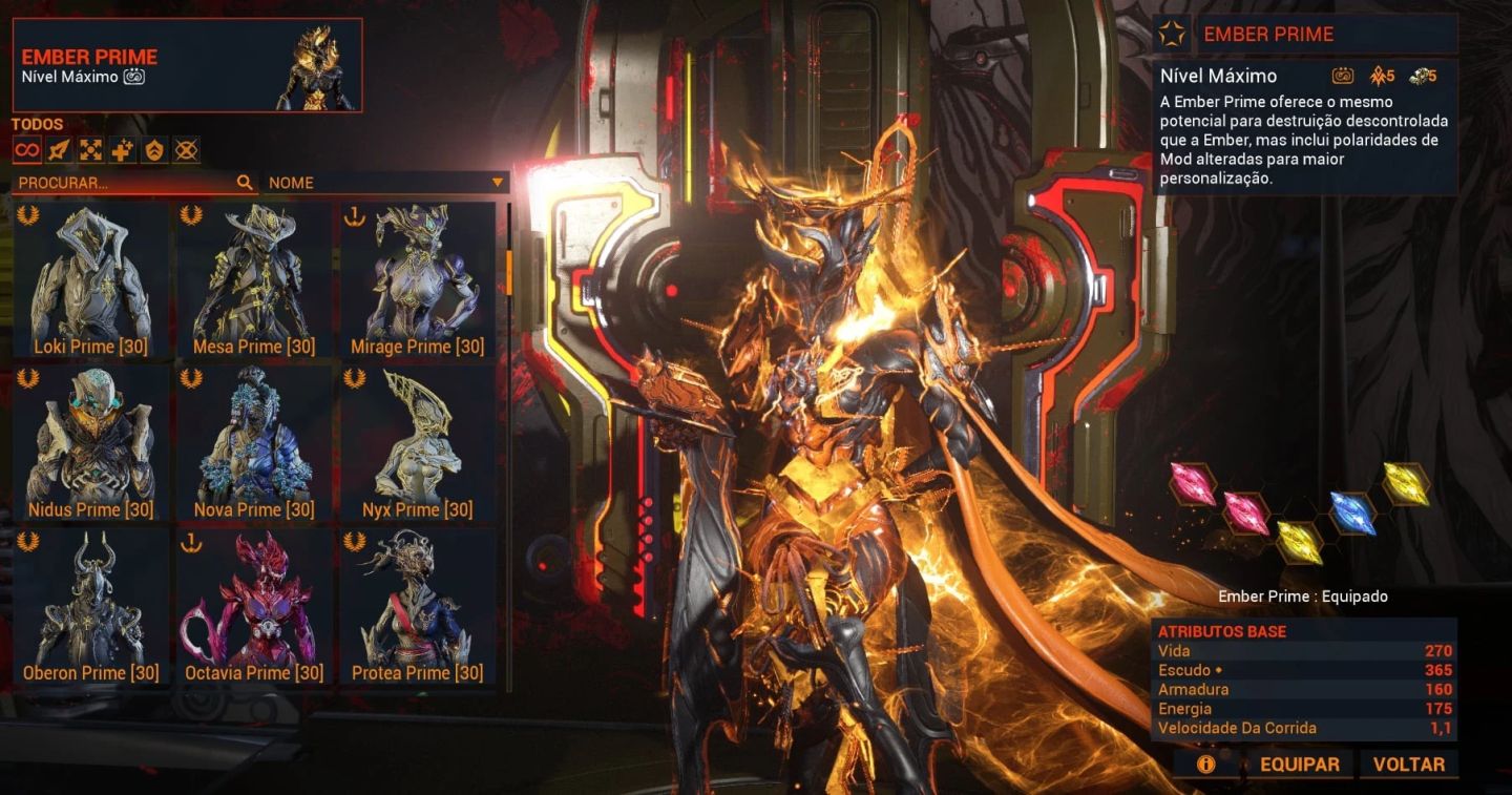 Conta Warframe Mr18 Tennocon