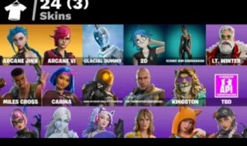 CONTA DE FORTNITE COM SKIN LIMITADA DA ARCANE