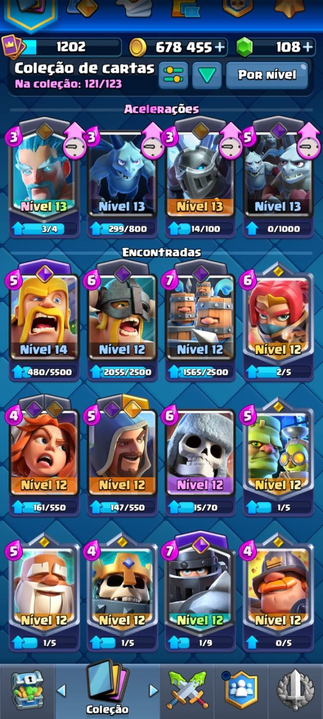CONTA CLASH ROYALE À VENDA (8.170 TROFÉUS)!
