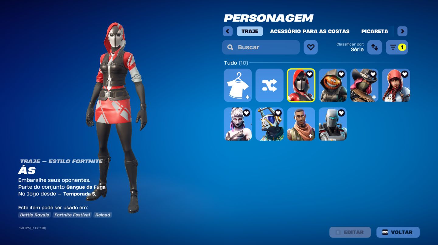 CONTA DE FORTNITE OG COM SKINS ANTIGAS