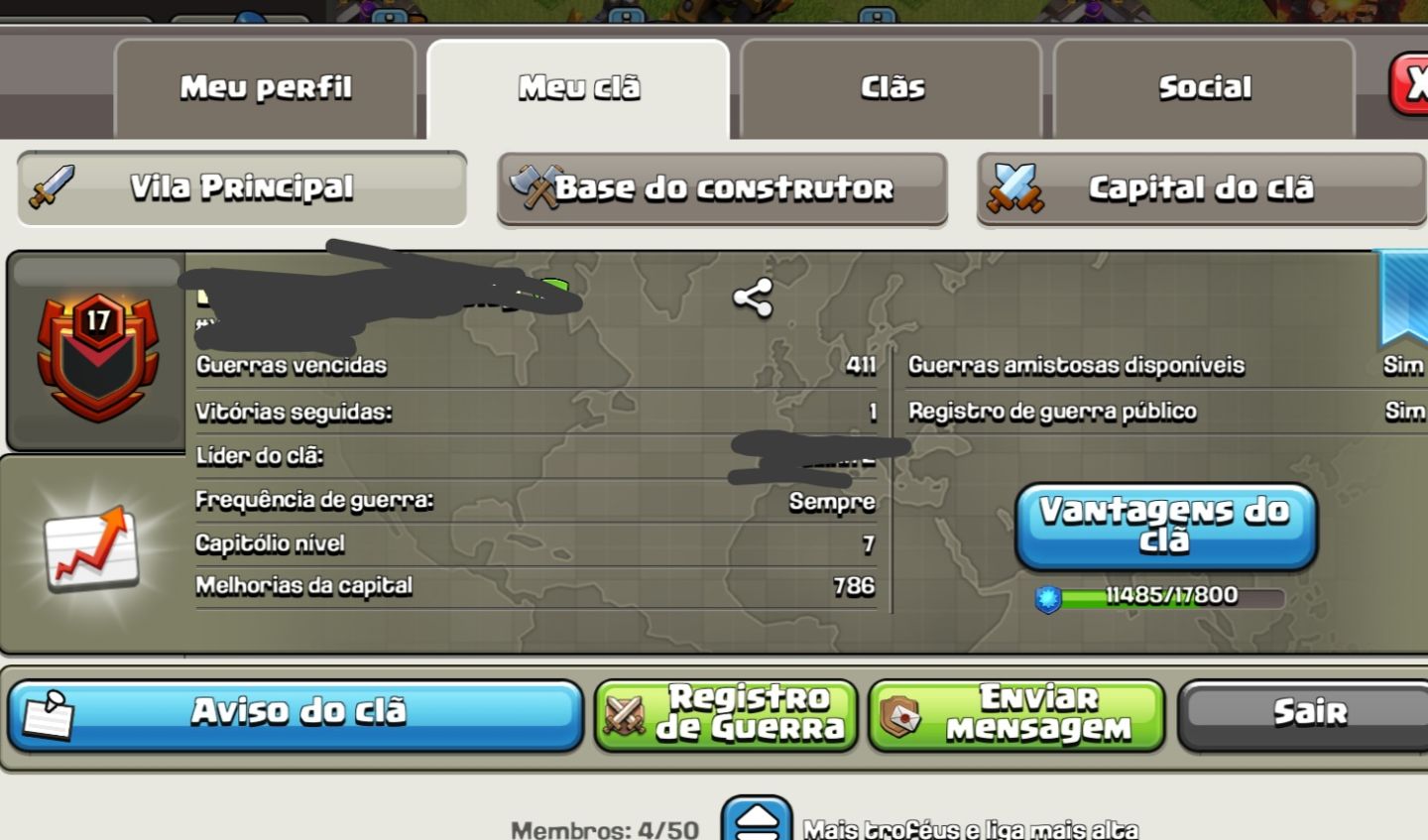 CLÃ LV 17 (CLASH OF CLANS) PROMO!!!