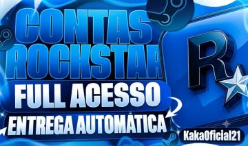 Contas Rockstar | Gta V Instalável [Entrega Automática]