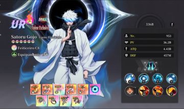 CONTA REI DO JUJUTSU COM GOJO LIMITADO EXCLUSIVO FULL